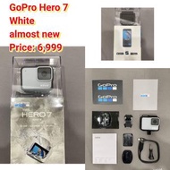 GoPro Hero 7 White  almost new  Price: 6,999