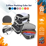 Travel Packing Storage Set - 3 Piece Set, Efficient Luggage Storage, Organiser Travel Bag Organizer 