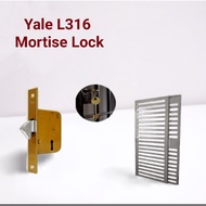 L316 YALE Mortise Lock / Grill Lock / Metal Door Lock