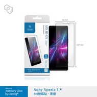 imos - Corning AG2BC 2.5D Sony Xperia 1 V 康寧玻璃全屏保護貼 - 黑邊