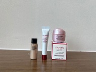 *全新* Shiseido samples ultimune, white lucent