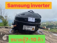คอมเพรสเซอร์ตู้เย็นsamsung NI34N9802AD ใช้แทน MSV488 NC4AV80ALR (คอมพ์ใหม่ พร้อมใช้งาน inverter 7-10