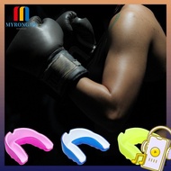 MYRONGMY Teeth Protection  Adult Kids Silicone Boxing Gum Shield
