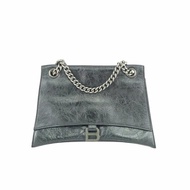 BALENCIAGA 巴黎世家 Crush中號鏈條包 肩背包 斜背包 沙漏包(附購證)