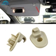 OPENMALL 2Pcs Car Sun Visor Clip Sun Visors Holder Hook Hanger Clips 1AR26BD1-AA For Jeep Liberty Q8