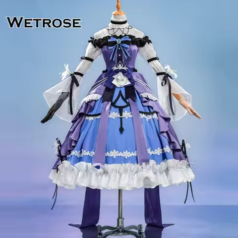 【Wetrose】Pre-Order Dragon Raja Gate of Cassell Uesugi Erii Dress Anime Cosplay Costume