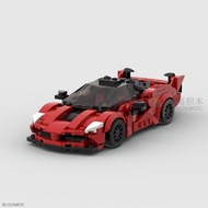 MOC Ferrari FXX K Super Racing Cars Building Blocks Toys For Kids Boys And Girls Compatible With Leg