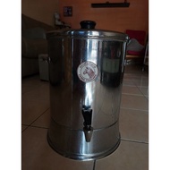 ZEBRA STAINLESS STEEL WATER DISPENSER BEKAS AIR DISPENSER AIR