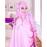 AZIZAH EMBROIDERED ADULT PRAYER CLOTHES BEAUTIFUL PRAYER CLOTHES EXCLUSIVE VELVET SILK PRAYER CLOTHE