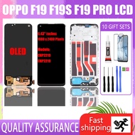 OLED OPPO F19 F19s F19 Pro LCD Display Touch Screen Replacement With Frame