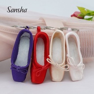 Sansha French Sansha Handmade Ballet Dance Pointed Shoes Small Jewelry Mini Shoes Key Chain Keychain