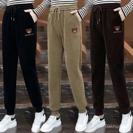 Versatile Legging Pants 25 Autumn Winter Plus Velvet Thickened Harem Women Corduroy High Waist Slimm