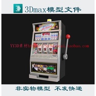 Game Console 3dmax Model Material 777 Coin-operated Console 3d Slots Shaking Music fbx Mode obj Form