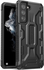 VRS DESIGN Terra Guard for Galaxy S22 Plus Case Sturdy Dual Guard Case for Galaxy S22 Plus (2022) Bl
