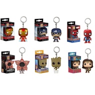 Funko Pop! Keychain Baby Groot Batman Spiderman DeadPool Keyring