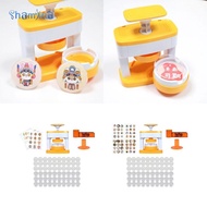 [Shamjina] DIY Pin Badge Button Maker Badge Die Mould Brooch Pin Making Machine Button Maker Machine