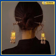 Ancient Glowing Hair Brooches, Hanfu Hair Brooches with Pearls, Chinese Hair Accessories
