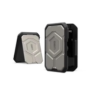 Uag Magnetic Wallet with Stand - Protect up to 3 Cards RFID Block - Black/Titanium
