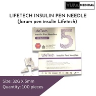 Jarum Insulin Life Tech @LIfe Tech Insulin Pen Needles 100 pcs