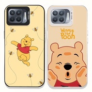 NR39 Winnie the Pooh Silicone Case for OPPO A93 Reno 4F 4 Lite F17 Pro