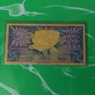 uang 5 rupiah seri bunga tahun 1959 unc