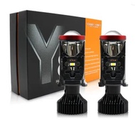 พร้อมส่ง หลอดไฟรถยนต์ LED Y9 Y8 หลอดไฟหน้ารถยนต์ LED ขั้ว H11 H4 30000LM แสงคม ไม่ฟุ้งแยงตา Y9 LED M