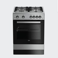 KOMPOR FREESTANDING BEKO FSGT61121DXL, KOMPOR 4 TUNGKU PLUS OVEN BEKO