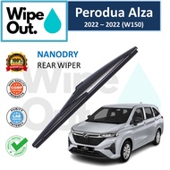 Perodua Alza 2022 - Present WipeOut NANODRY Rear Wiper Blade / Wiper Belakang