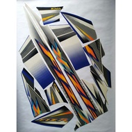 Yamaha F1ZR 2004 motorcycle sticker biru