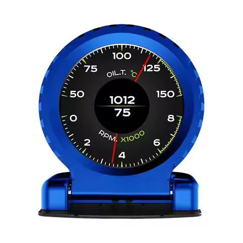 car smart Greddy Dash Universal 60Mm Digital Plug Boost Gauge rpm meter tachometer For Car
