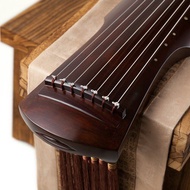[7Stringed Guqin]New Portable Paulownia Wood7Stringed Guqin Professional Playing Ebony Guqin