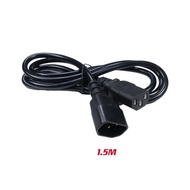 3 Pin IEC Female to 3 Pin IEC Male Cable (1.5M)