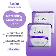 LAILEK-Menstrual Pants (1 pack - 10 pieces) ML/XL size, High Quality Women's Maternity Menstrual Pan