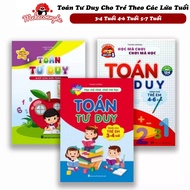 Book - Math Thinking for Children According to Ages 3-4 Years Old 4-6 Years Old 5-7 Years Old choose