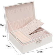 Inaso Kotak Perhiasan Travel Jewelry Box Mini Tempat Penyimpanan Organizer Perhiasan Anting Kalung G
