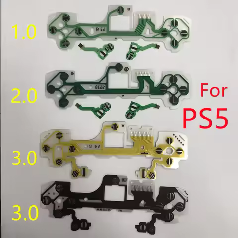 100pcs/lot Original New for PS5 Game Pad Controller Analog Joystick Button Conductive Film Flex Cabl