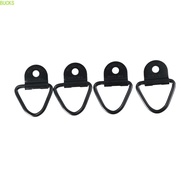 BUCKS V-Ring Bolton Heavy Duty Car Accessories Bolt-on Steel Black for Trailer Trailers Hook