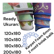 JUMBO REVERSIBLE PE FOAM CARPET 180X180 | Mattress | MAT MAT | MOTIF CARPET | Thick carpet