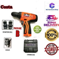 12V COSTA  LI-ION 2 Speed cordless drill # power tools#battery hand electric drill#
