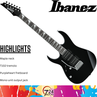 Ibanez Guitar Ibanez GRG170DXL RG GIO Series Left-Handed Electric Guitar Black Night