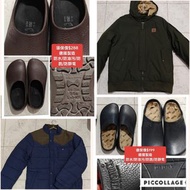 中古 Adidas 輕羽絨 連帽 防風中褸 jacket/BIRKENSTOCK - Birki Air Antistatic 啡色/Super Birki 藍色德國製造 防水、耐油、耐油脂,防滑,廚