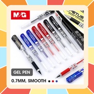 ปากกาเจลแบบปอก 0.7 mm. รุ่น GP-1111 จาก M&amp;G และไส้ปากกา Refill