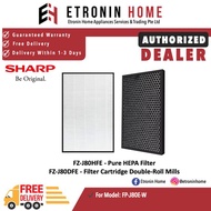 Sharp Fz-D80Hfe/FZ-J80DFE Pure HEPA Filter For Fu-D80T