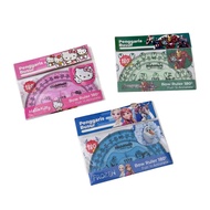 180 DEGREE ARC RULER PLASTIC RULER/ ARC RULER/