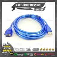 300CM / 3m 3 Meter USB Extender Cable High Quality USB Male to Female Extension/