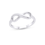 แหวนอินฟินิตี้ infinity ring แหวนสแตนเลส แหวนอินฟินิตทองคำขาว แหวนไม่ลอกไม่ดำใส่อาบน้ำได้ แหวนราคาถูก พร้อมส่งจากกรุงเทพ