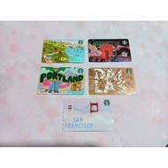 Starbucks card US USA city card/