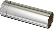 Williams SD-1225 1/2 Drive Deep Socket, 12 Point, 25/32-Inch