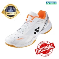 Yonex SHB 65 Z 3 Wide White Orange Badminton Shoes