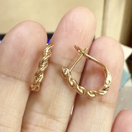 10K SD GOLD CLIP EARING
